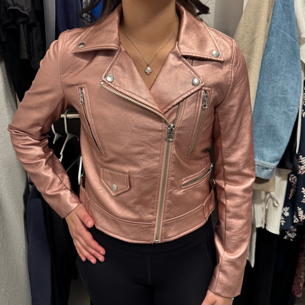 Metallic Pink Women's Jacket
